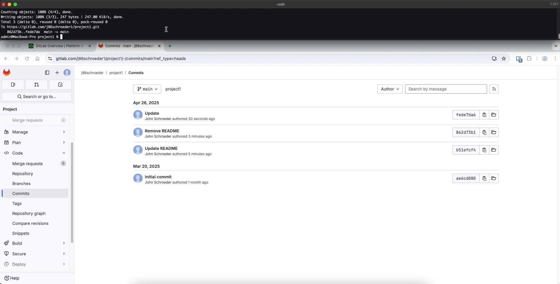 GitLab webhook with ServiceNow preview