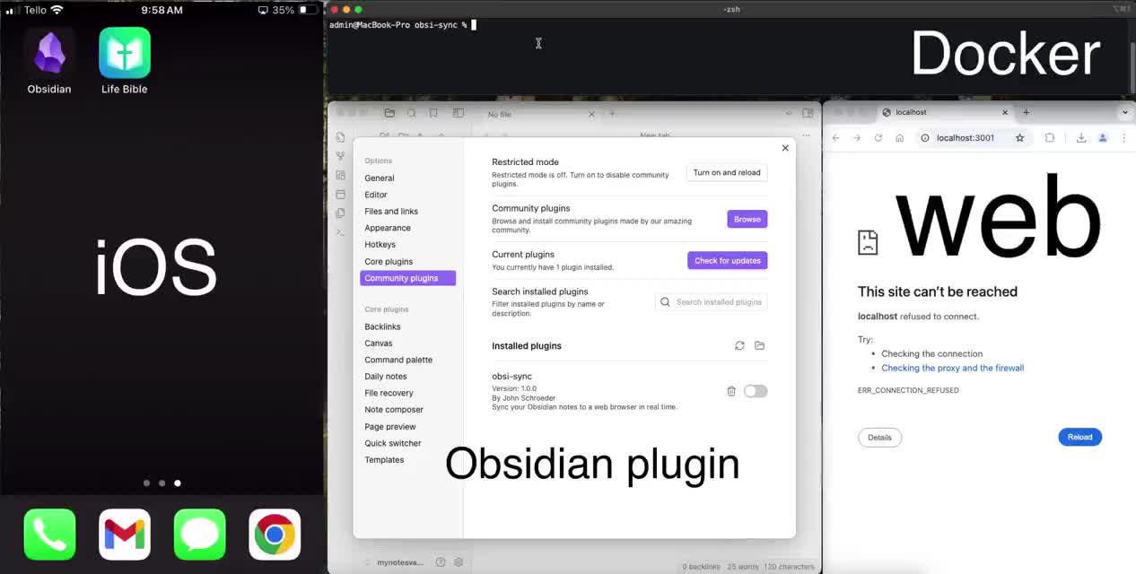Obsidian plugin preview